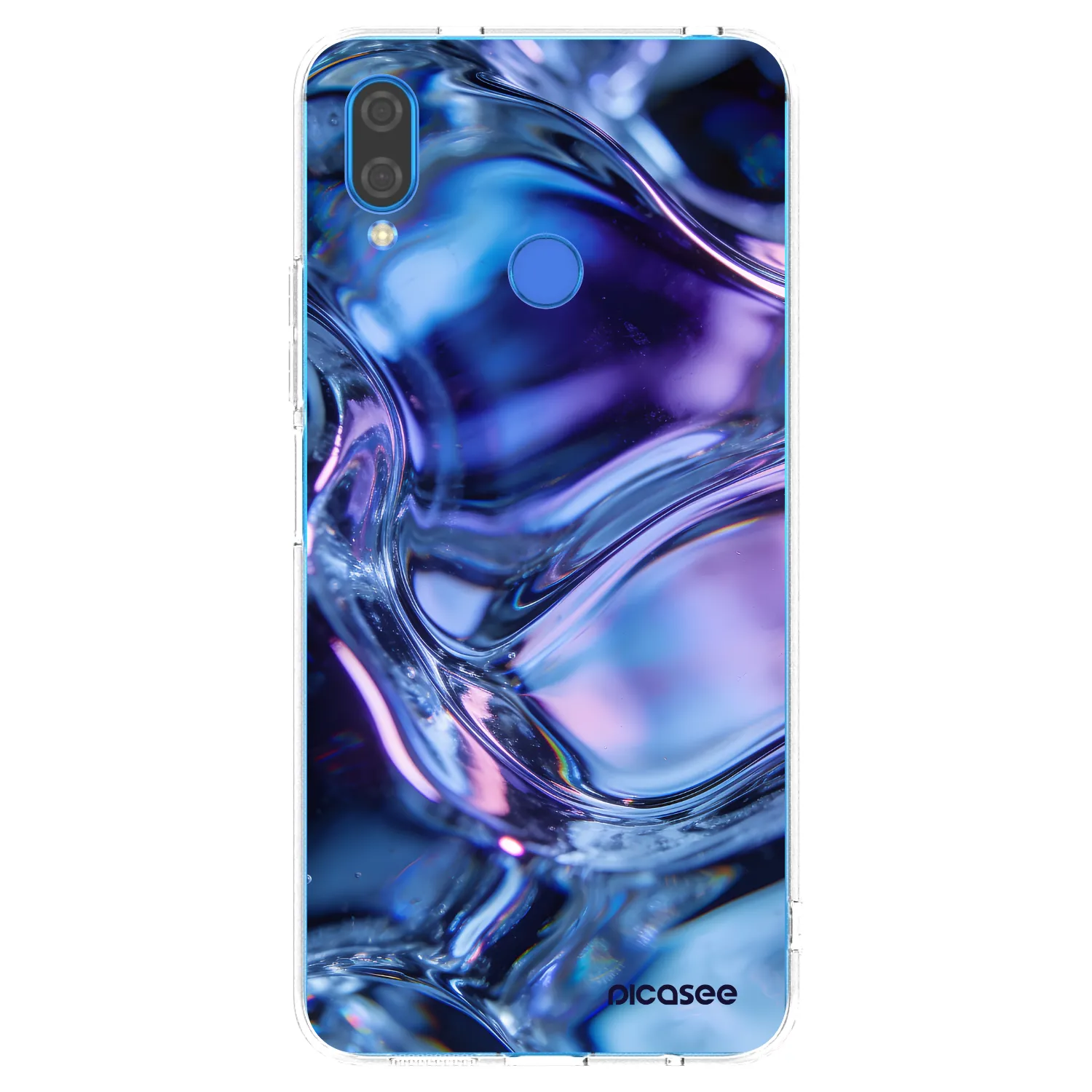 Picasee silikonski prozorni ovitek za Huawei Nova 3 - Iris liquid