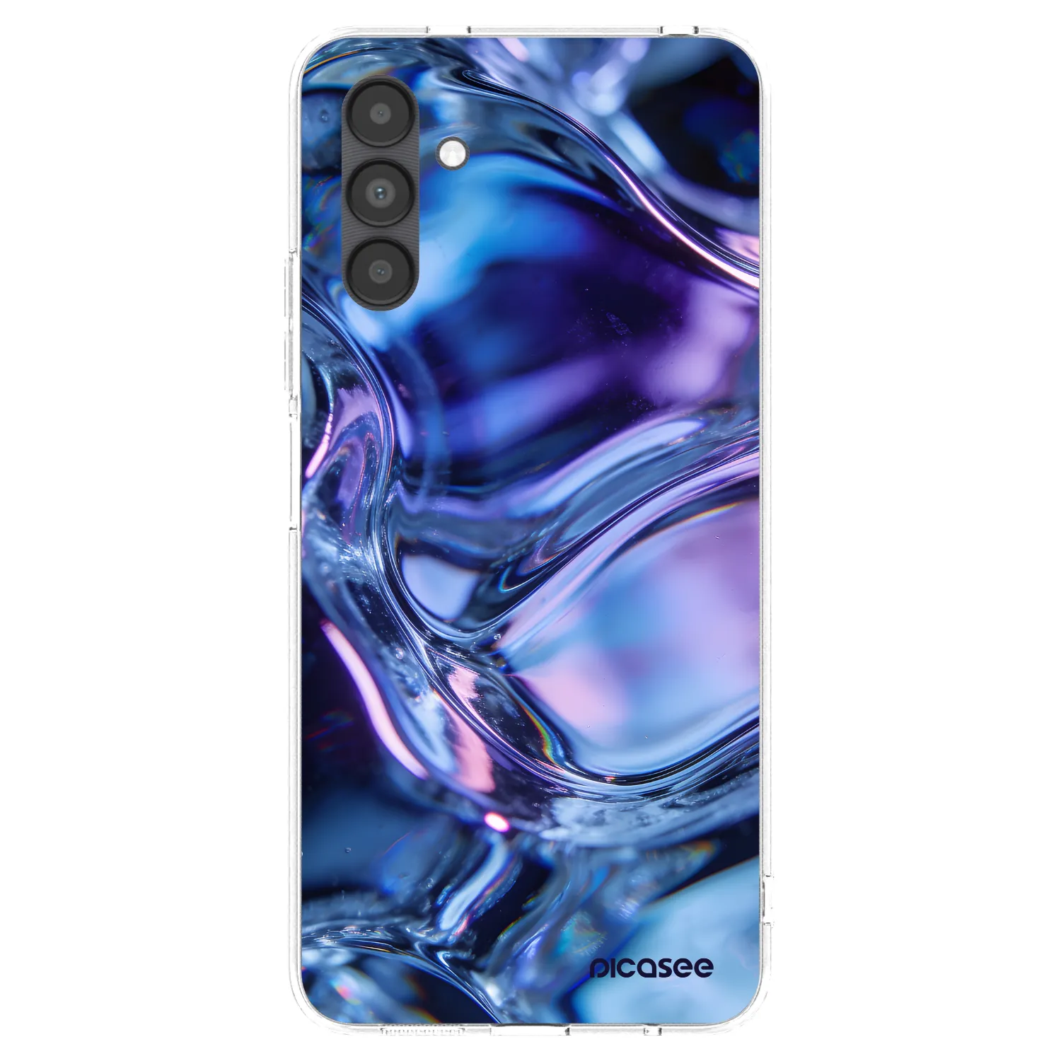 Picasee silikonski prozorni ovitek za Samsung Galaxy A04s A047F - Iris liquid