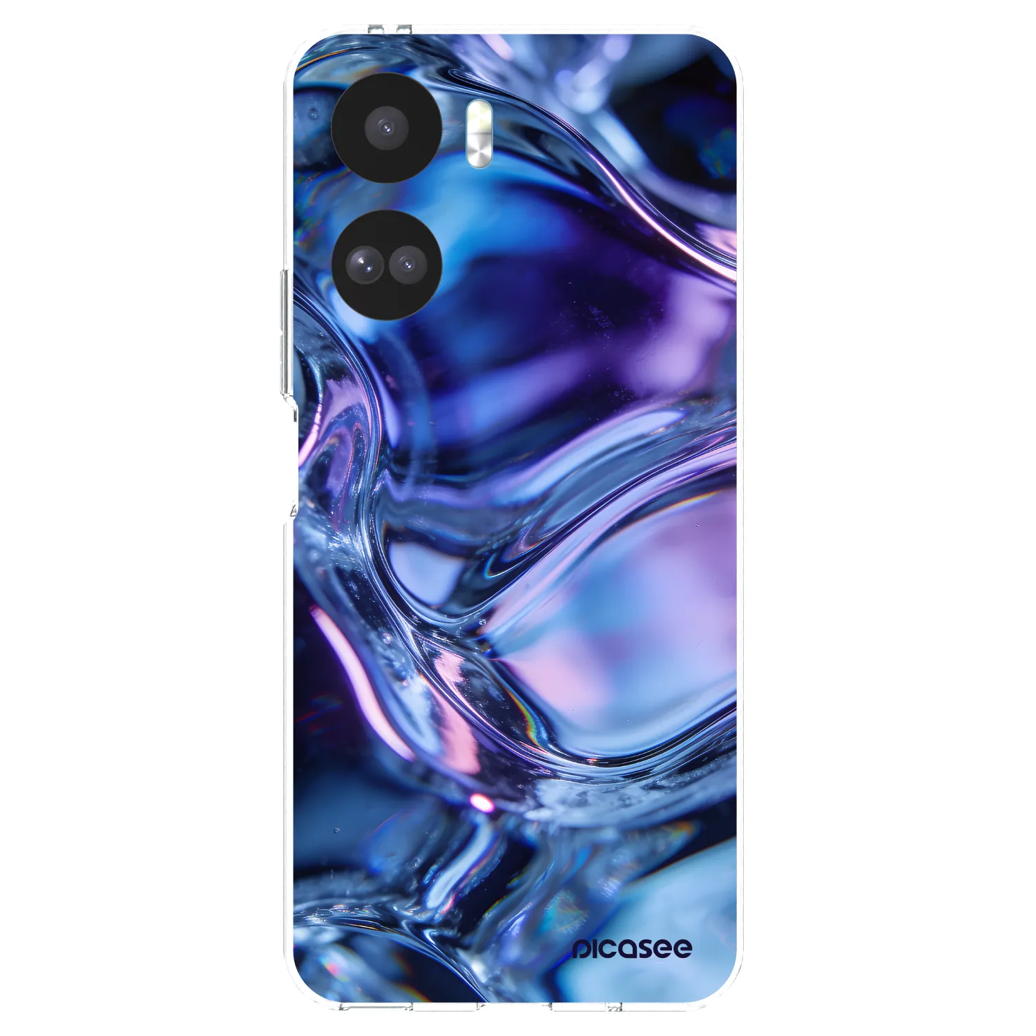 Picasee silikonski prozorni ovitek za Honor 90 Lite 5G - Iris liquid