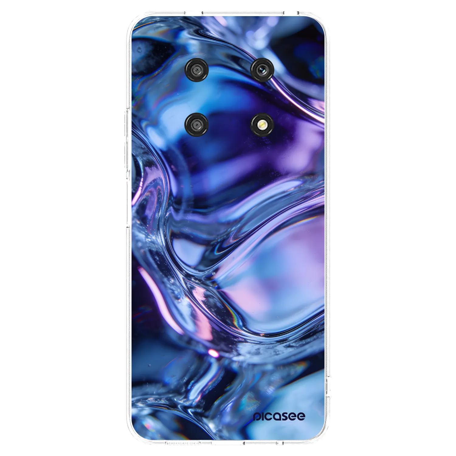 Picasee silikonski prozorni ovitek za Honor Magic4 Lite 5G - Iris liquid
