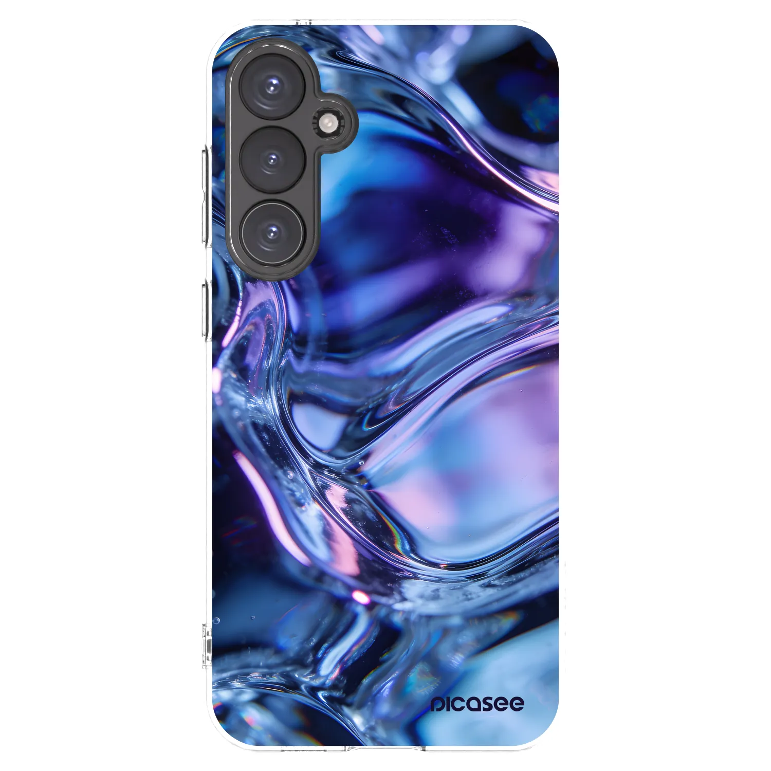 Picasee silikonski prozorni ovitek za Samsung Galaxy S23 FE S711B - Iris liquid