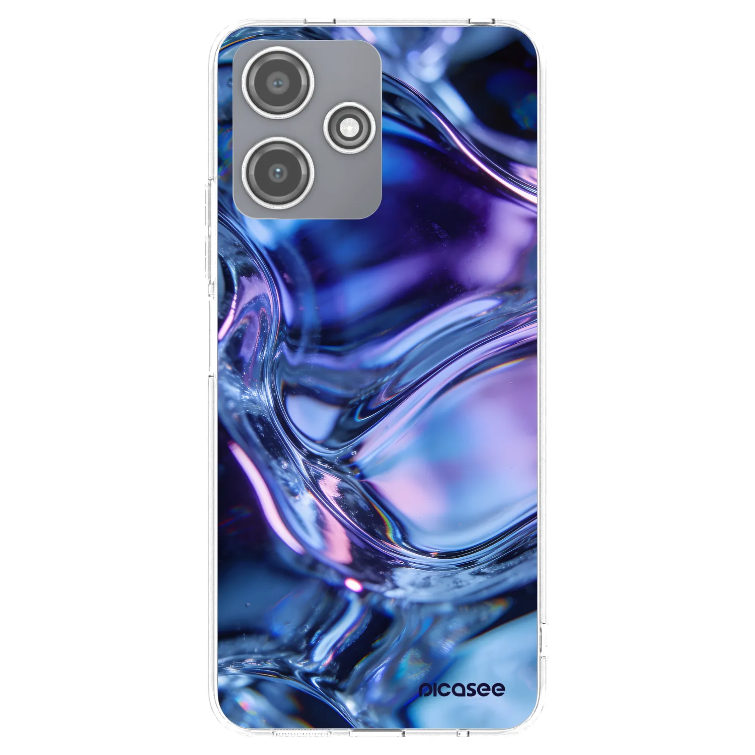 Picasee silikonski prozorni ovitek za Xiaomi Redmi 12 5G - Iris liquid