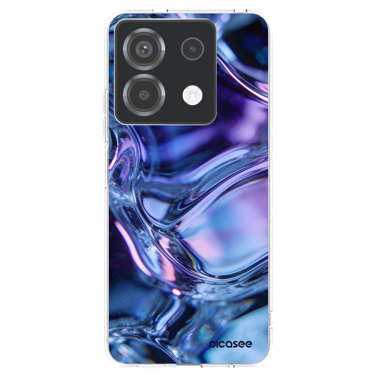 Picasee silikonski prozorni ovitek za Xiaomi Poco X6 - Iris liquid