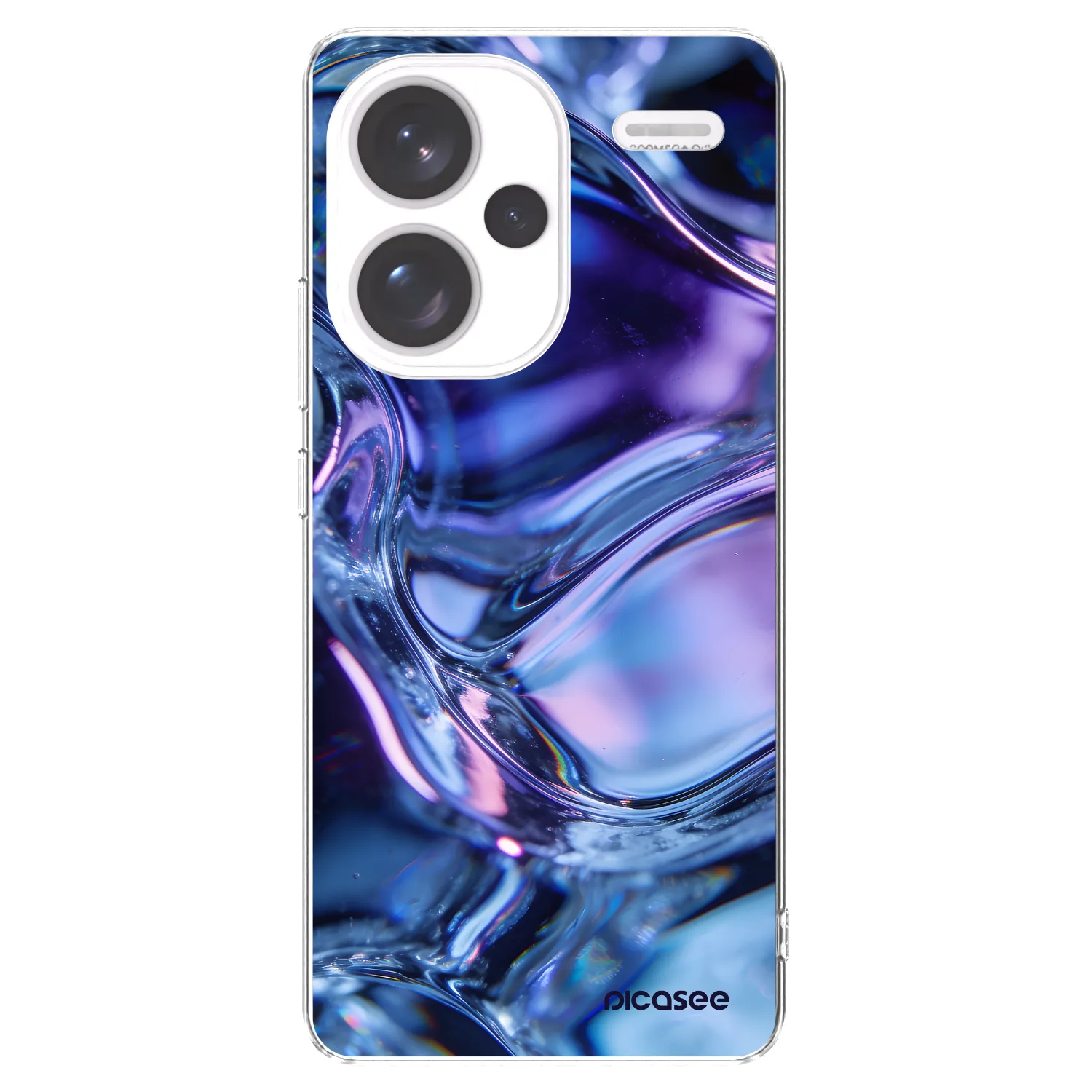 Picasee silikonski prozorni ovitek za Xiaomi Redmi Note 13 Pro+ 5G - Iris liquid
