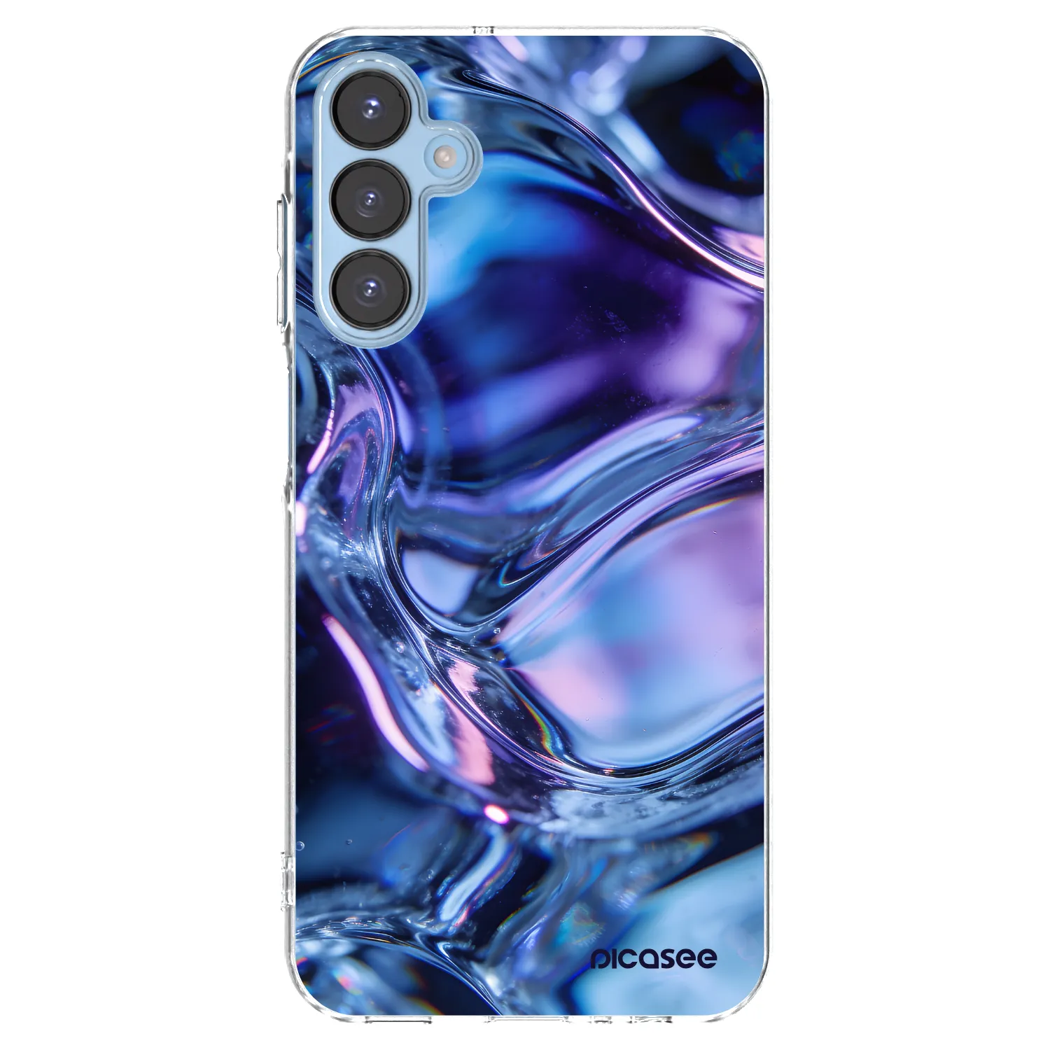 Picasee silikonski prozorni ovitek za Samsung Galaxy A15 A156B 5G - Iris liquid