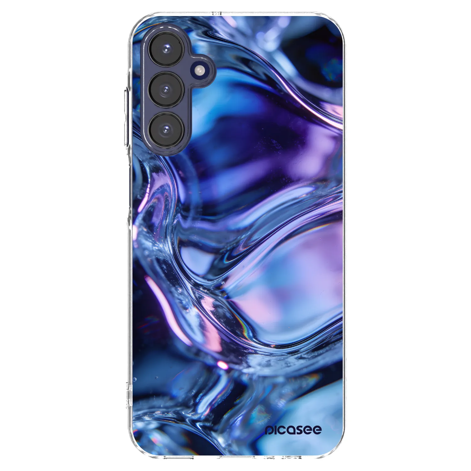 Picasee silikonski prozorni ovitek za Samsung Galaxy A15 A155F 4G - Iris liquid