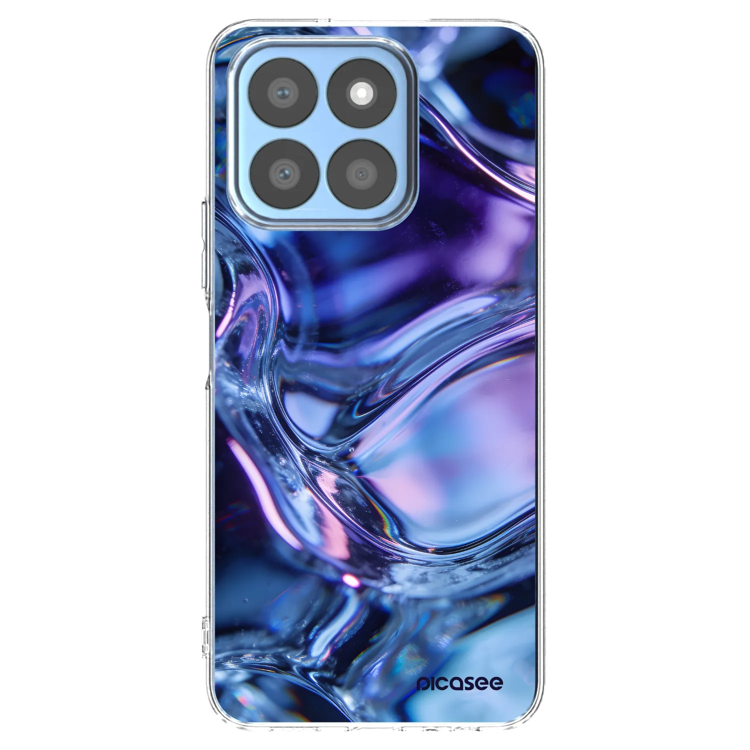 Picasee silikonski prozorni ovitek za Honor X8b - Iris liquid