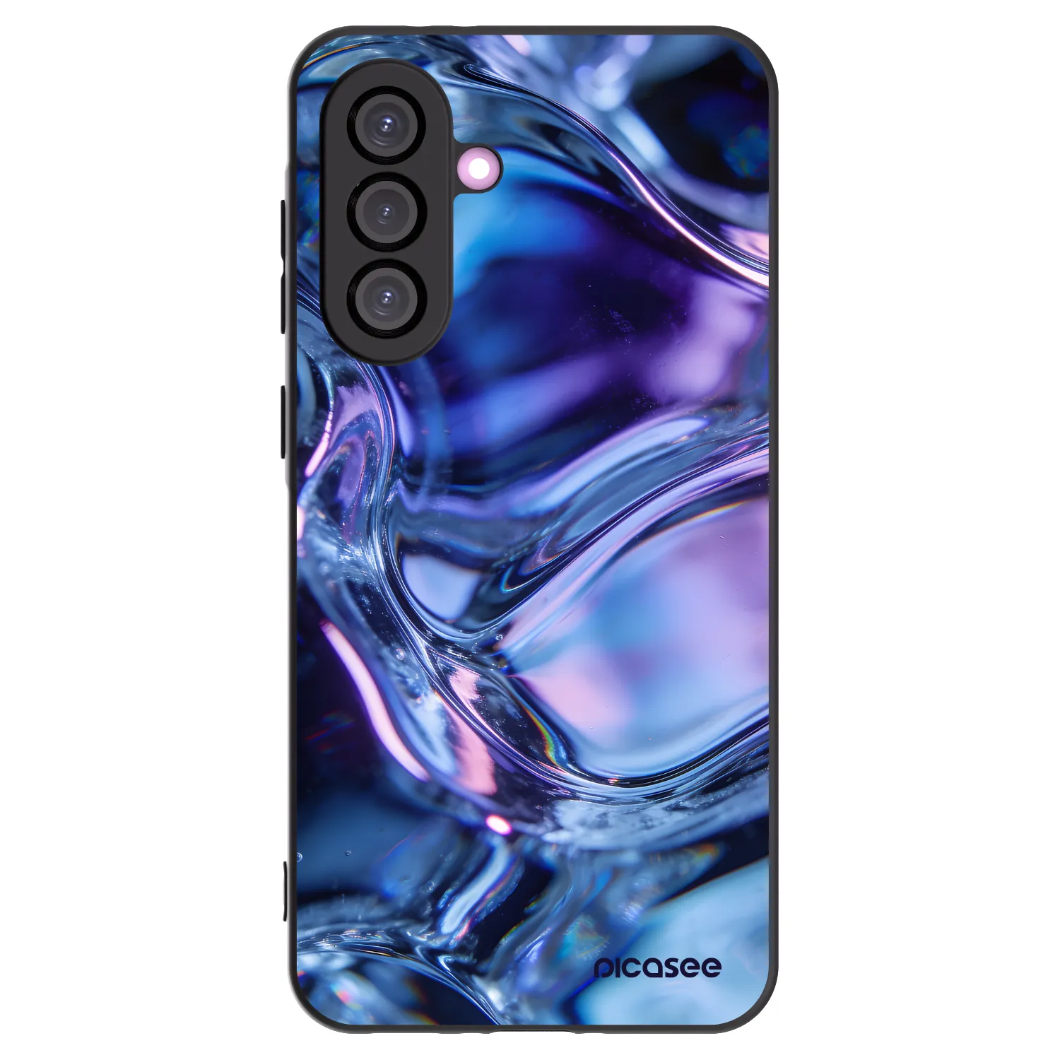 Picasee silikonski črni ovitek za Samsung Galaxy A56 5G A566B - Iris liquid