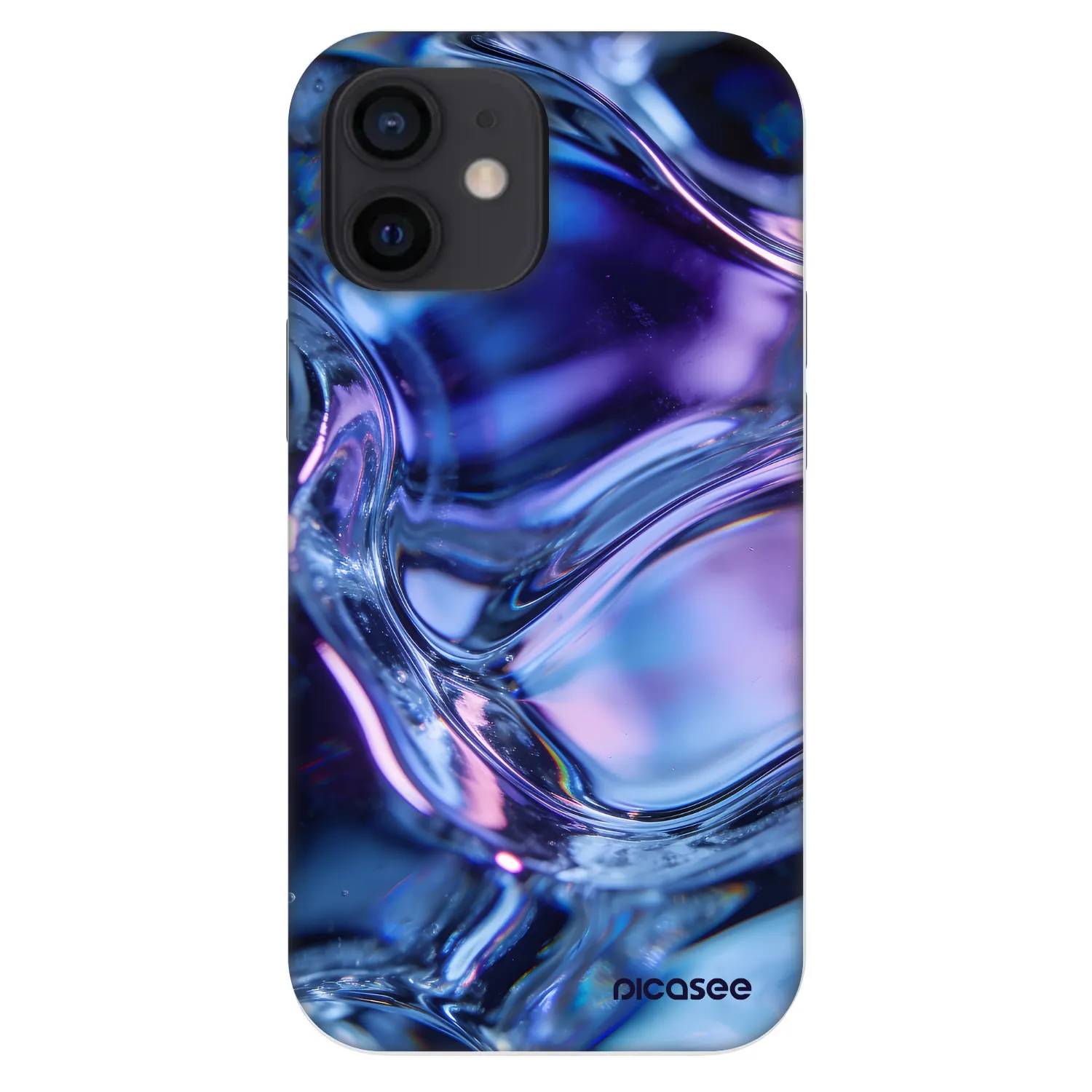 Picasee Fashion Case za Apple iPhone 12 mini - Iris liquid