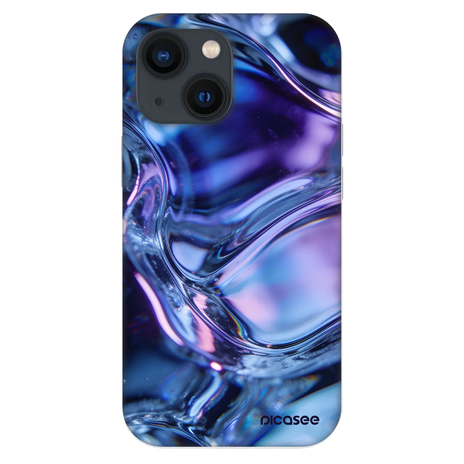 Picasee Fashion Case za Apple iPhone 13 mini - Iris liquid