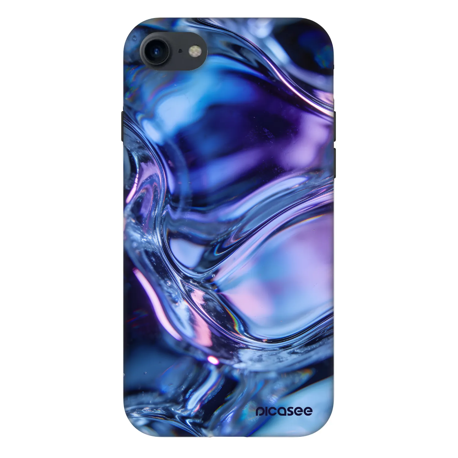 Picasee Fashion Case za Apple iPhone SE 2022 - Iris liquid
