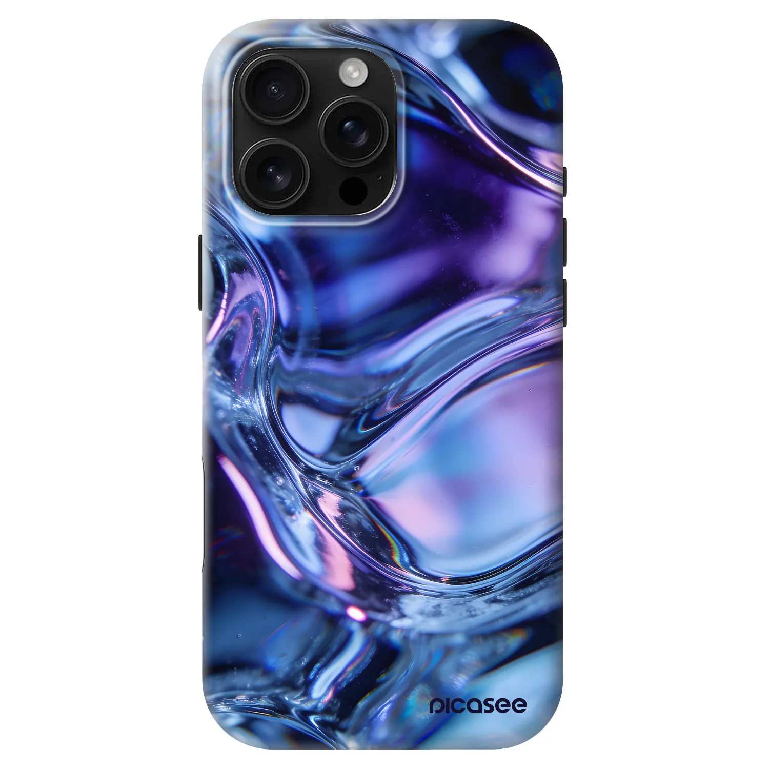 Picasee Fashion Case MagSafe za Apple iPhone 16 Pro Max - Iris liquid