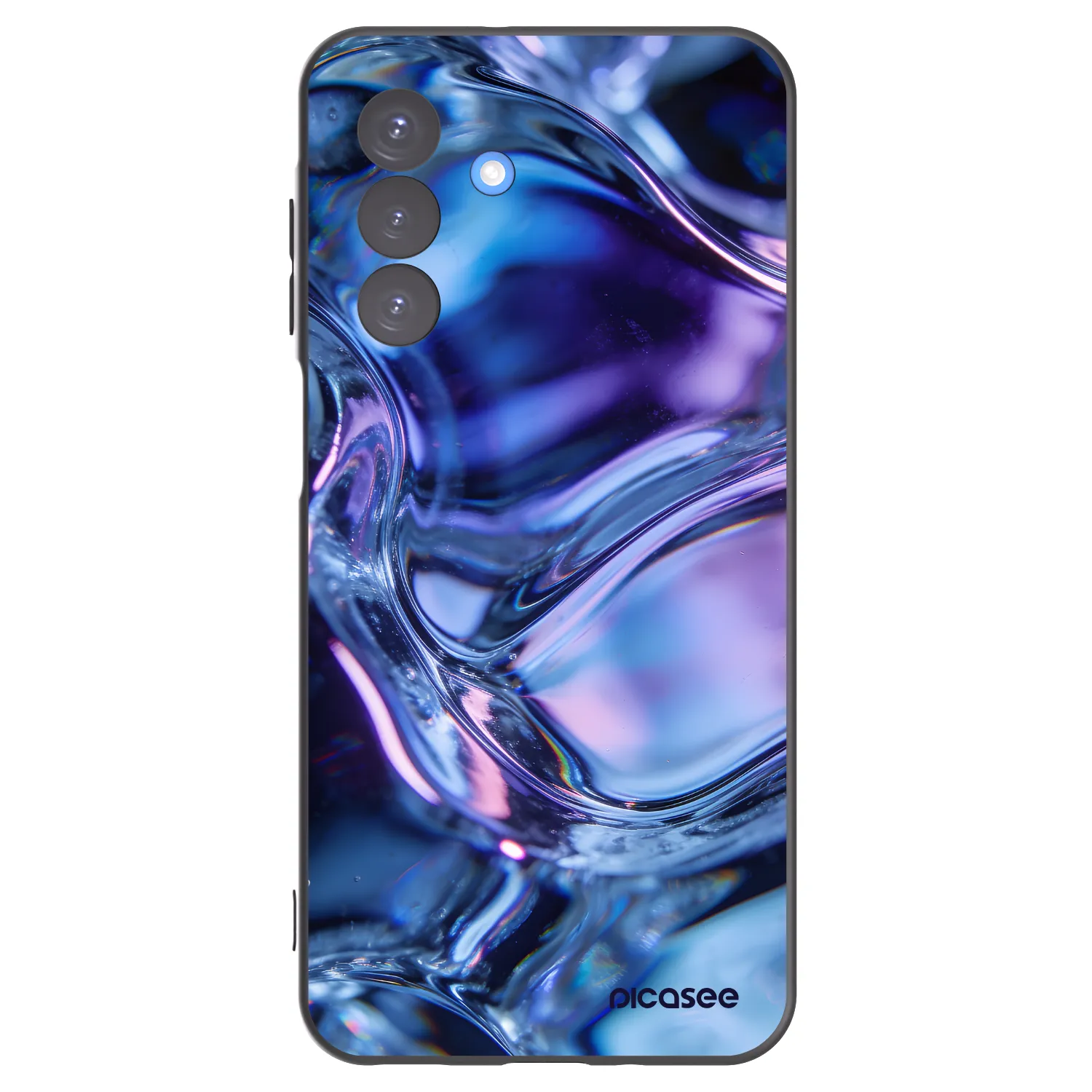 Picasee silikonski črni ovitek za Samsung Galaxy A17 5G - Iris liquid