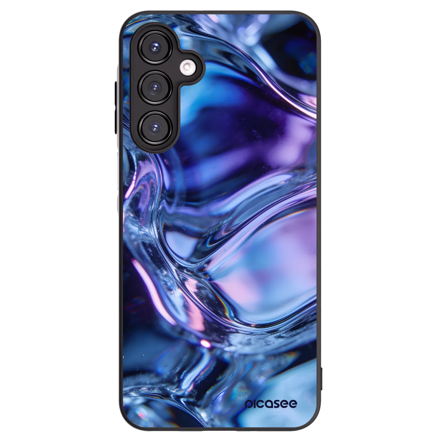 Picasee silikonski črni ovitek za Samsung Galaxy A16 4G - Iris liquid