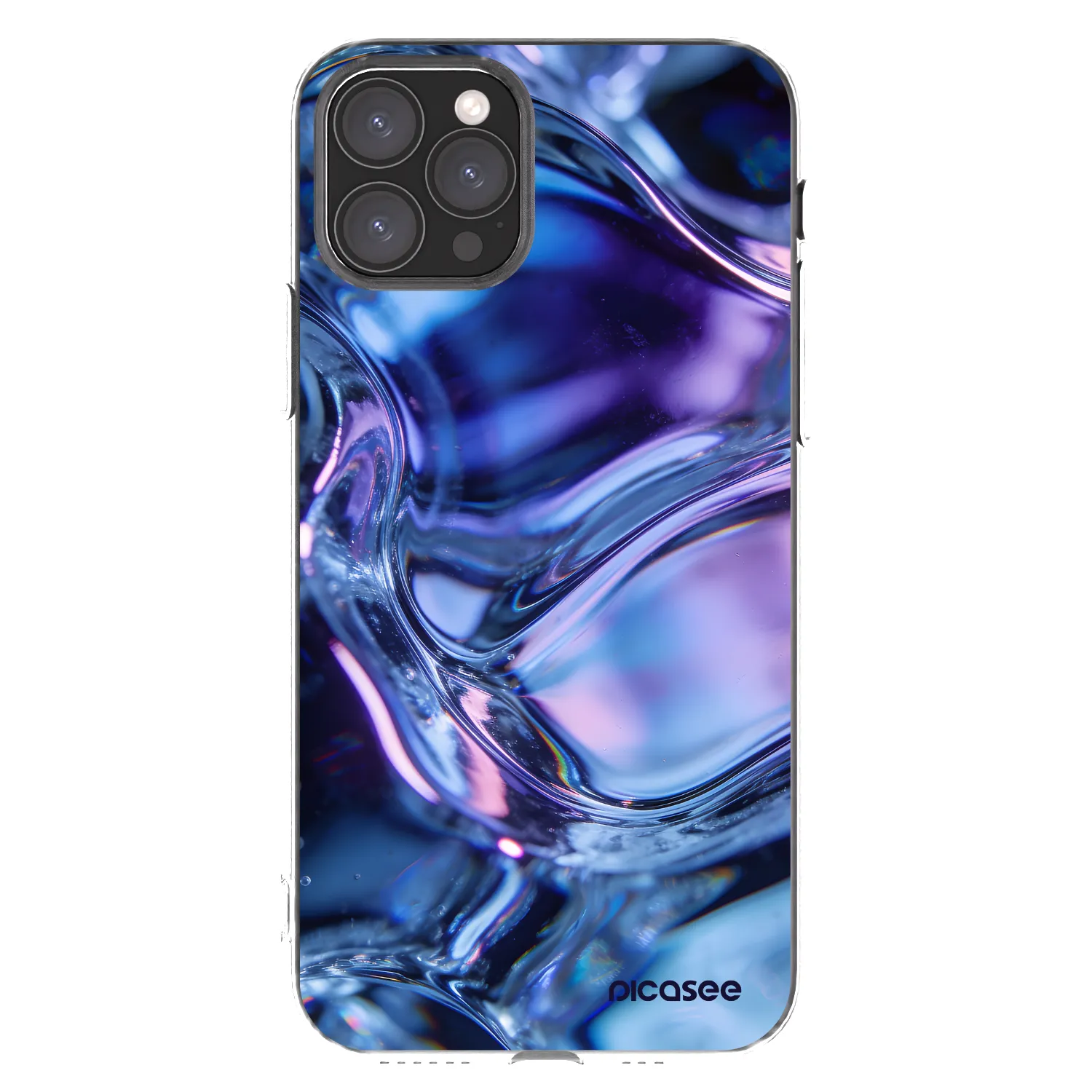 Picasee silikonski prozorni ovitek za Apple iPhone 11 Pro - Iris liquid