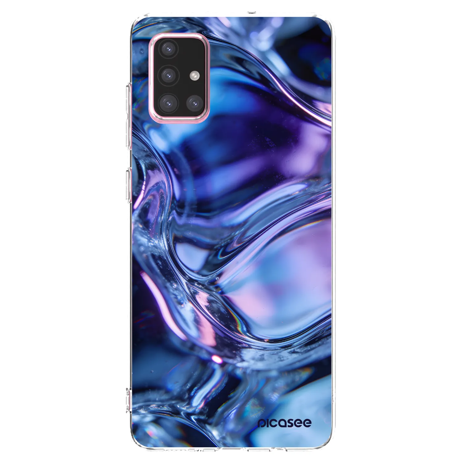 Picasee silikonski prozorni ovitek za Samsung Galaxy A71 A715F - Iris liquid