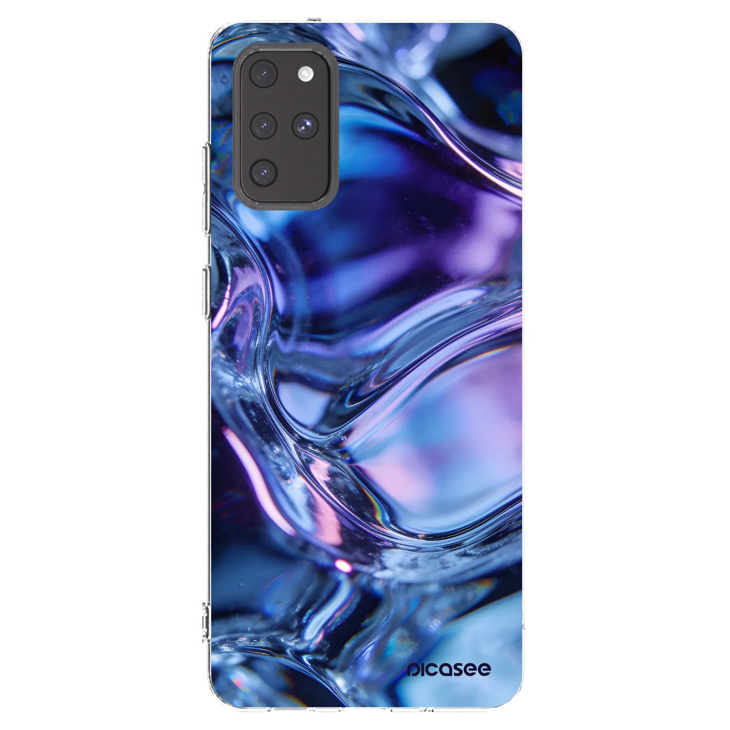 Picasee silikonski prozorni ovitek za Samsung Galaxy S20+ G985F - Iris liquid