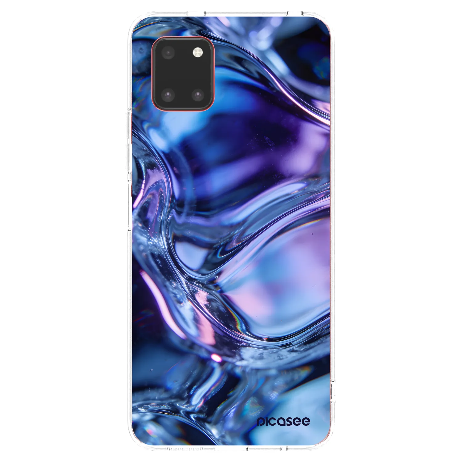 Picasee silikonski prozorni ovitek za Samsung Galaxy Note 10 Lite N770F - Iris liquid