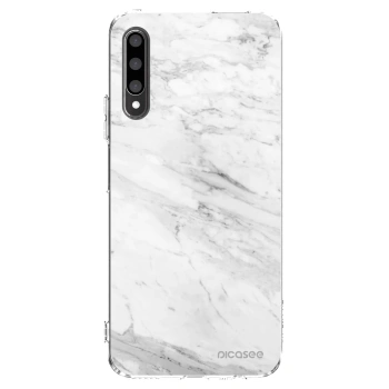 Picasee silikonski prozorni ovitek za Honor 9X Pro - White marble
