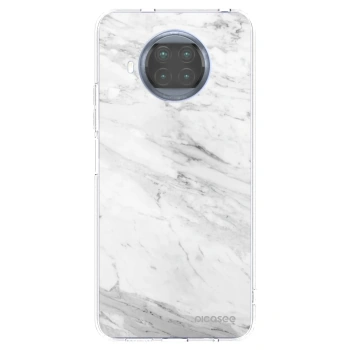 Picasee silikonski prozorni ovitek za Xiaomi Mi 10T Lite - White marble