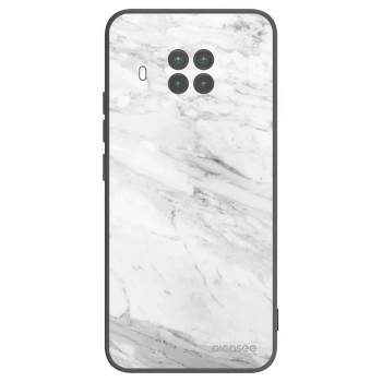 Picasee silikonski črni ovitek za Xiaomi Mi 10T Lite - White marble