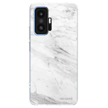 Picasee silikonski prozorni ovitek za Xiaomi 11T - White marble
