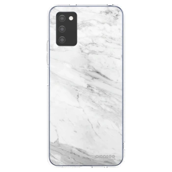Ovitek za Samsung Galaxy A03s A037G - White marble