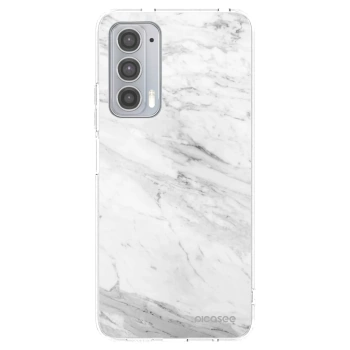 Ovitek za Motorola Edge 20 - White marble