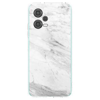 Picasee silikonski prozorni ovitek za Xiaomi Poco X5 - White marble