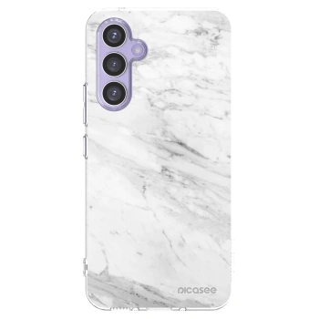 Picasee silikonski prozorni ovitek za Samsung Galaxy A54 5G A546B - White marble