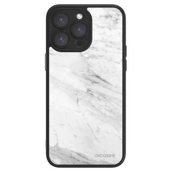 Picasee ULTIMATE CASE MagSafe za Apple iPhone 15 Pro Max - White marble