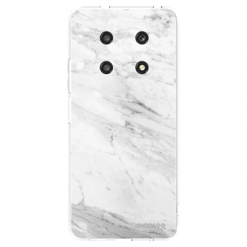 Picasee silikonski prozorni ovitek za Honor Magic4 Lite 5G - White marble
