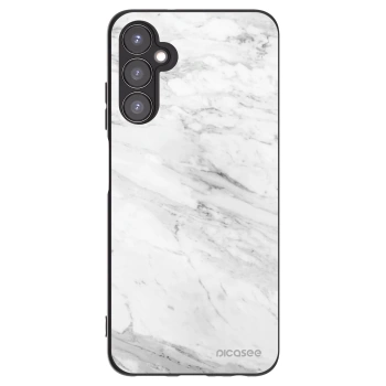 Picasee silikonski črni ovitek za Samsung Galaxy A05s A057G - White marble