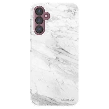Picasee silikonski prozorni ovitek za Samsung Galaxy A05s A057G - White marble