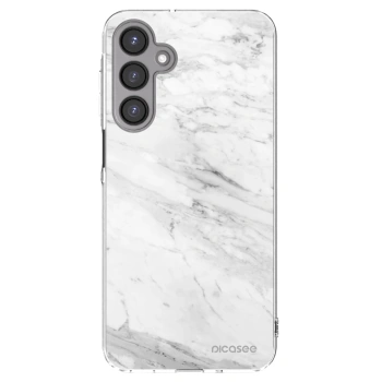 Picasee silikonski prozorni ovitek za Samsung Galaxy A16 5G - White marble