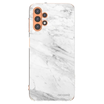Picasee silikonski prozorni ovitek za Samsung Galaxy A13 5G - White marble
