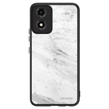 Ovitek za Motorola Moto E14 - White marble
