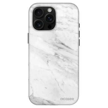 Ovitek za Apple iPhone 16 Pro Max - White marble