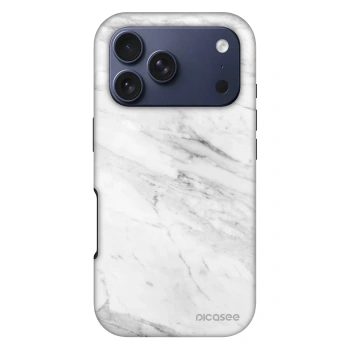 Ovitek za Apple iPhone 17 Pro - White marble