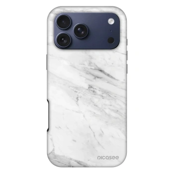 Ovitek za Apple iPhone 17 Pro Max - White marble