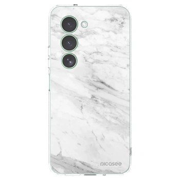 Picasee silikonski prozorni ovitek za Xiaomi Redmi 15 5G - White marble