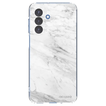 Picasee silikonski prozorni ovitek za Samsung Galaxy A17 5G - White marble