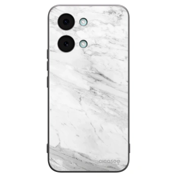 Picasee silikonski črni ovitek za Xiaomi Poco X8 Pro Max - White marble