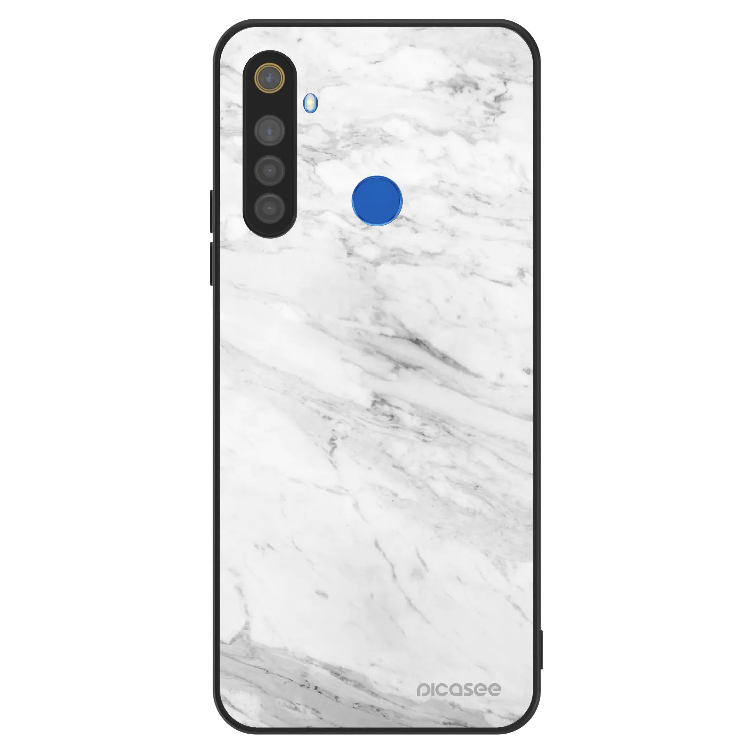 Picasee ULTIMATE CASE za Realme 5 - White marble