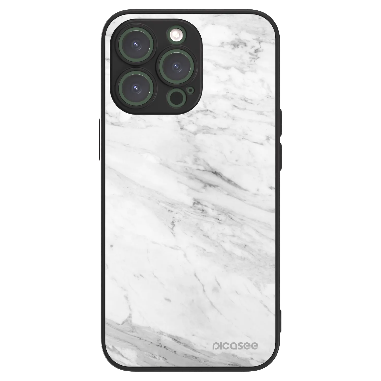 Picasee ULTIMATE CASE MagSafe za Apple iPhone 13 Pro - White marble