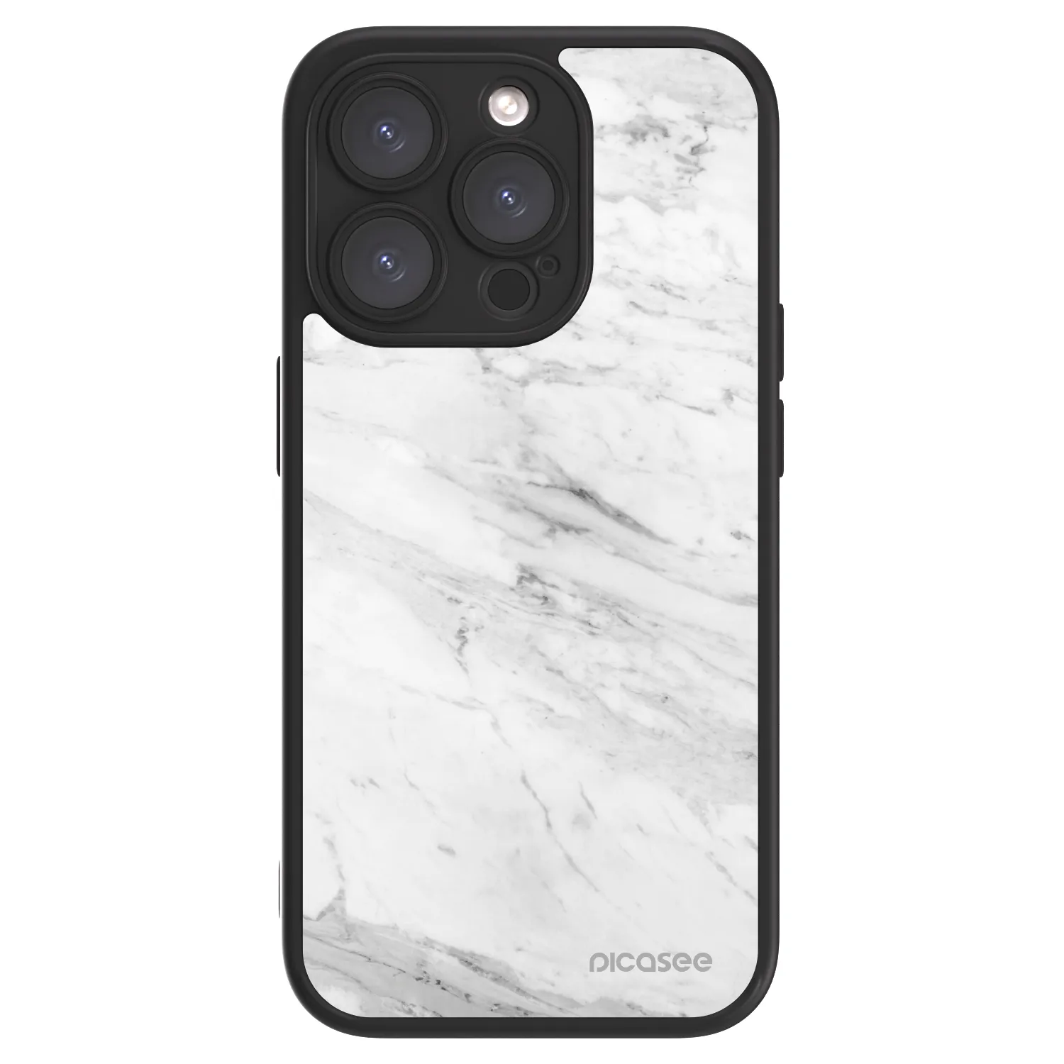 Picasee ULTIMATE CASE za Apple iPhone 15 Pro - White marble