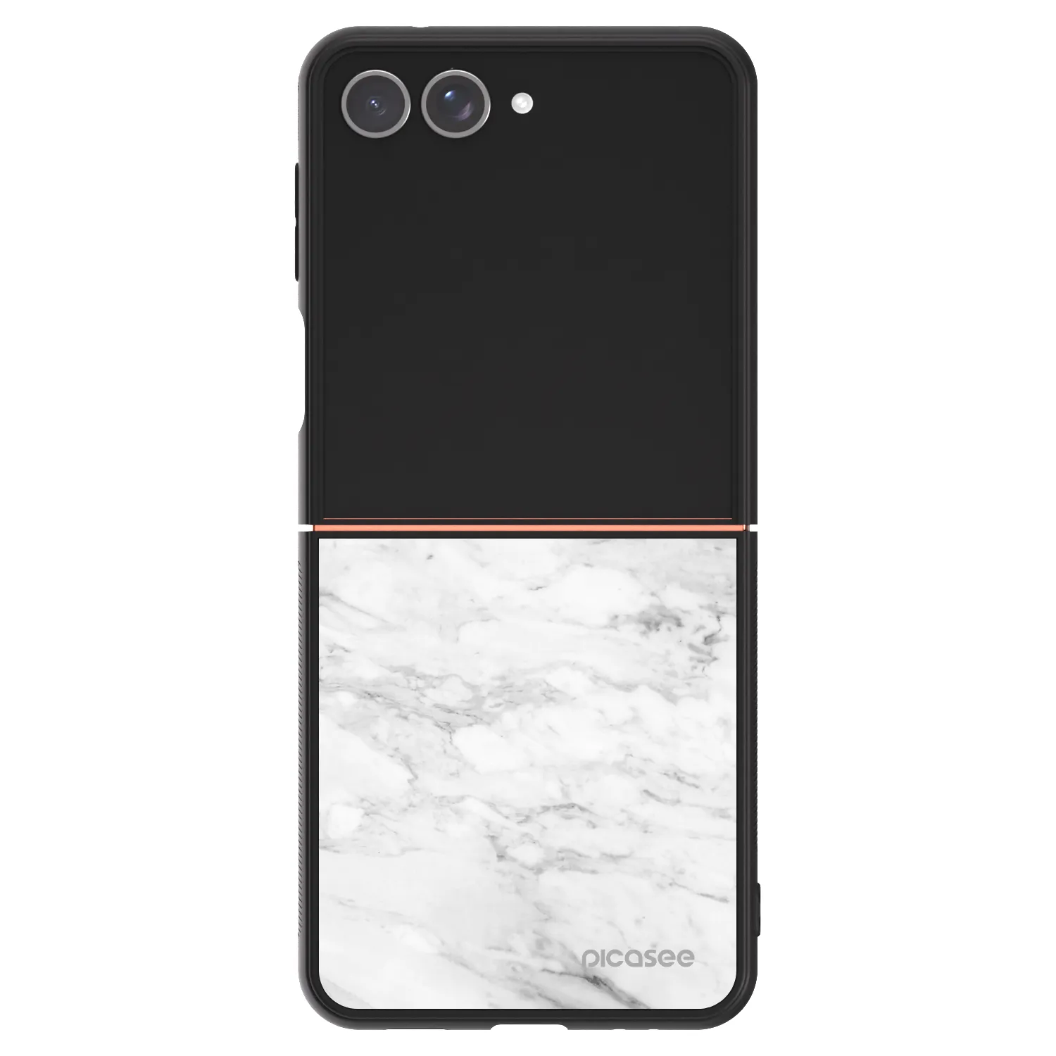 Picasee ULTIMATE CASE za Samsung Galaxy Z Flip7 5G - White marble