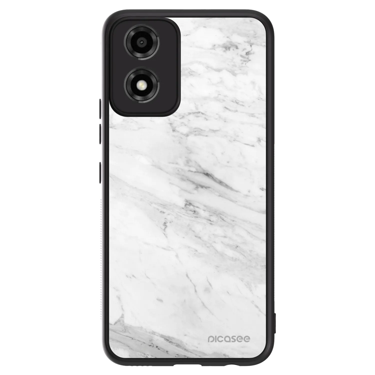 Picasee ULTIMATE CASE za Motorola Moto E14 - White marble