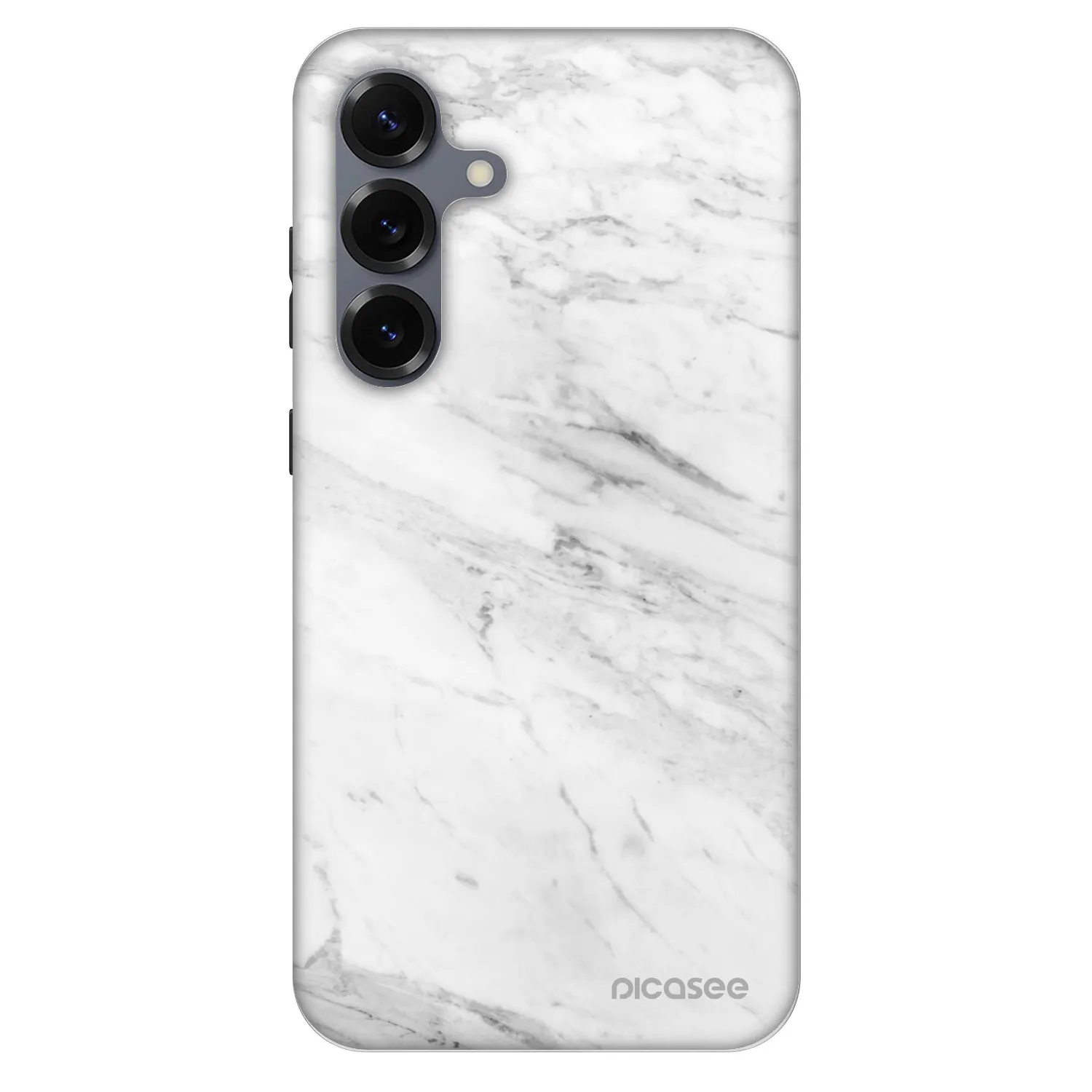 Picasee Fashion Case PowerShare pro Samsung Galaxy S25+ 5G - White marble