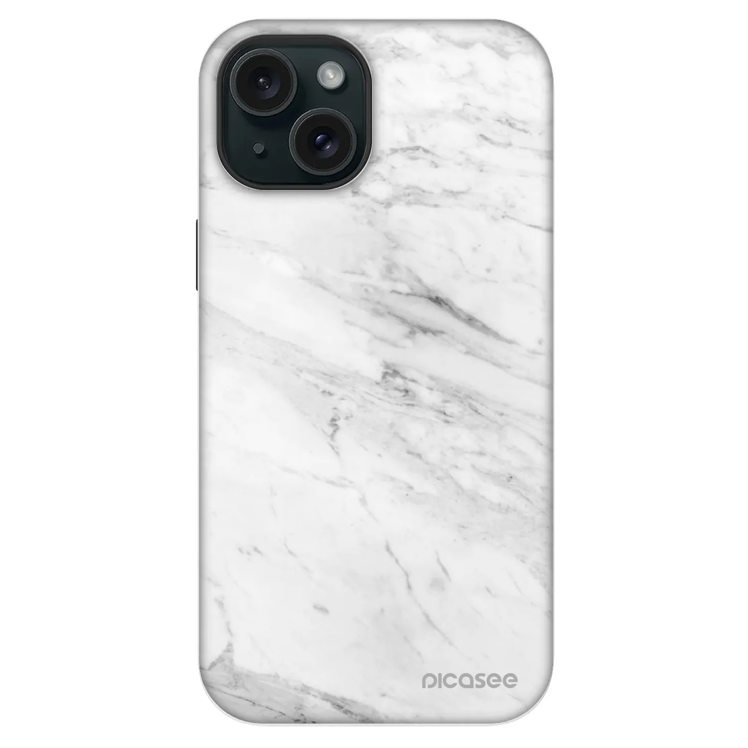 Picasee Fashion Case MagSafe za Apple iPhone 14 - White marble